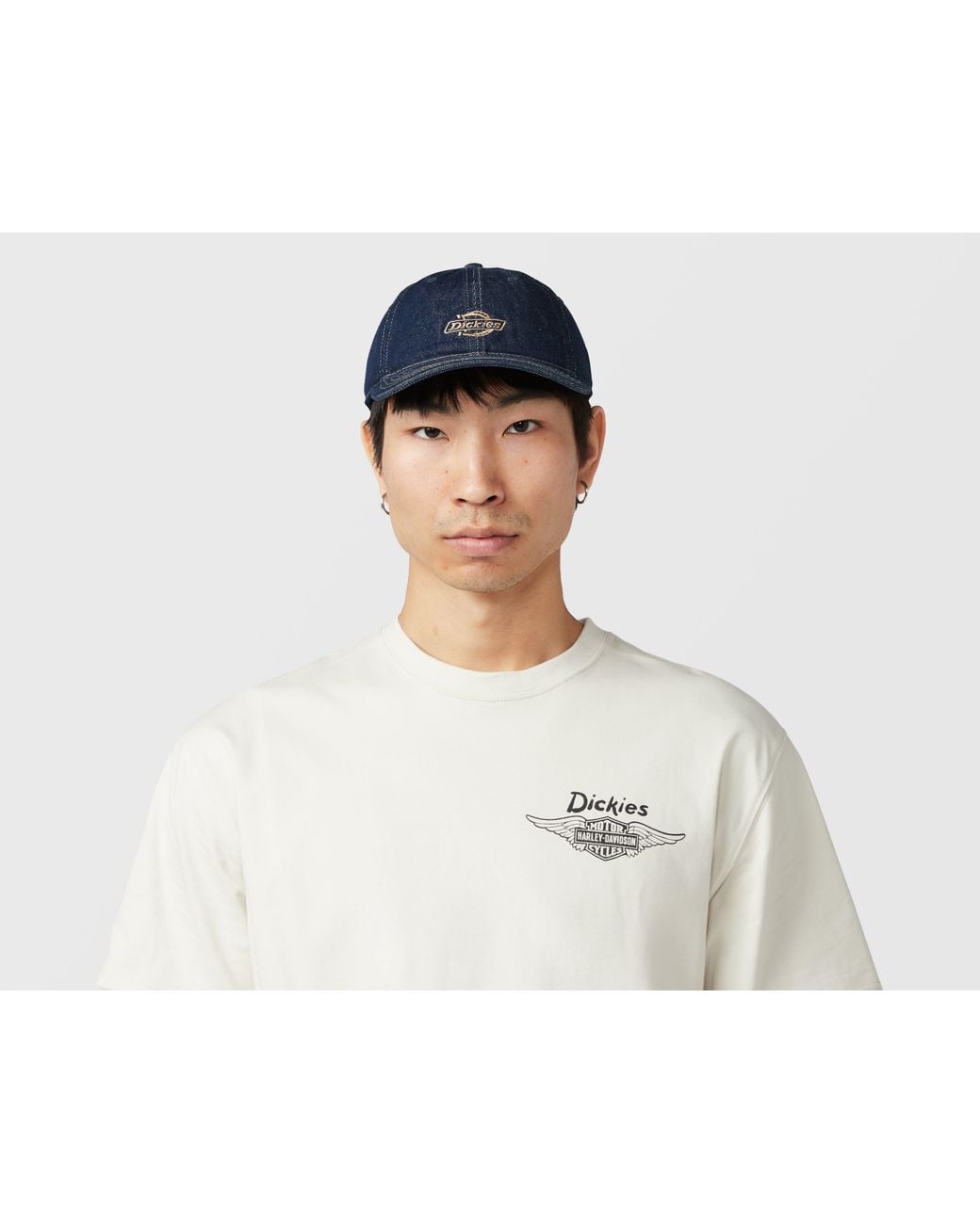 Dickies Black Denim Dad Cap for men