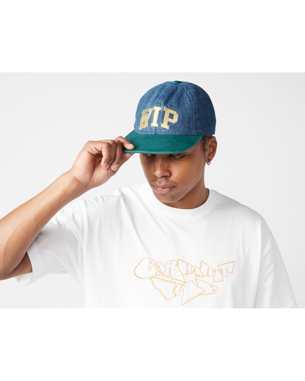 Carhartt Blue Denim Cap