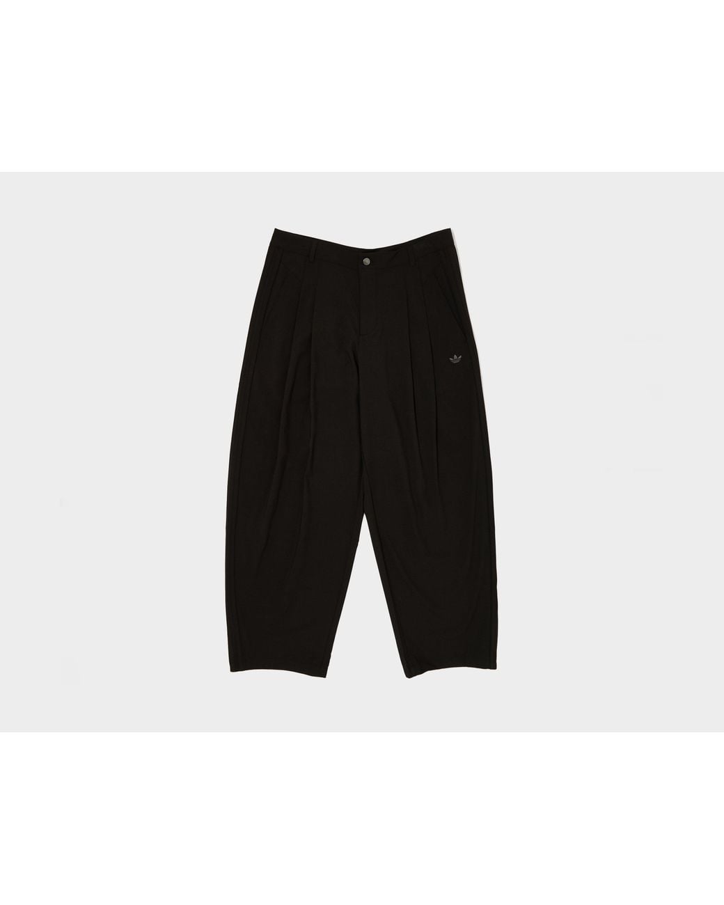 Adidas Originals Black Tapered Track Pants for men
