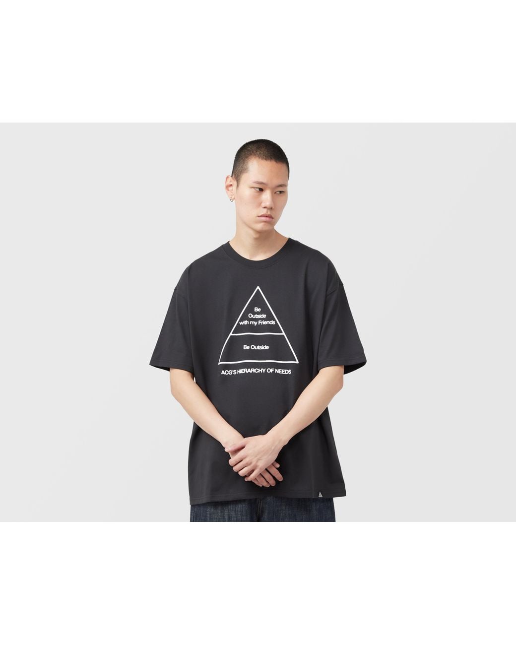 Nike Black Acg Dri-Fit Hierarchy T-Shirt for men