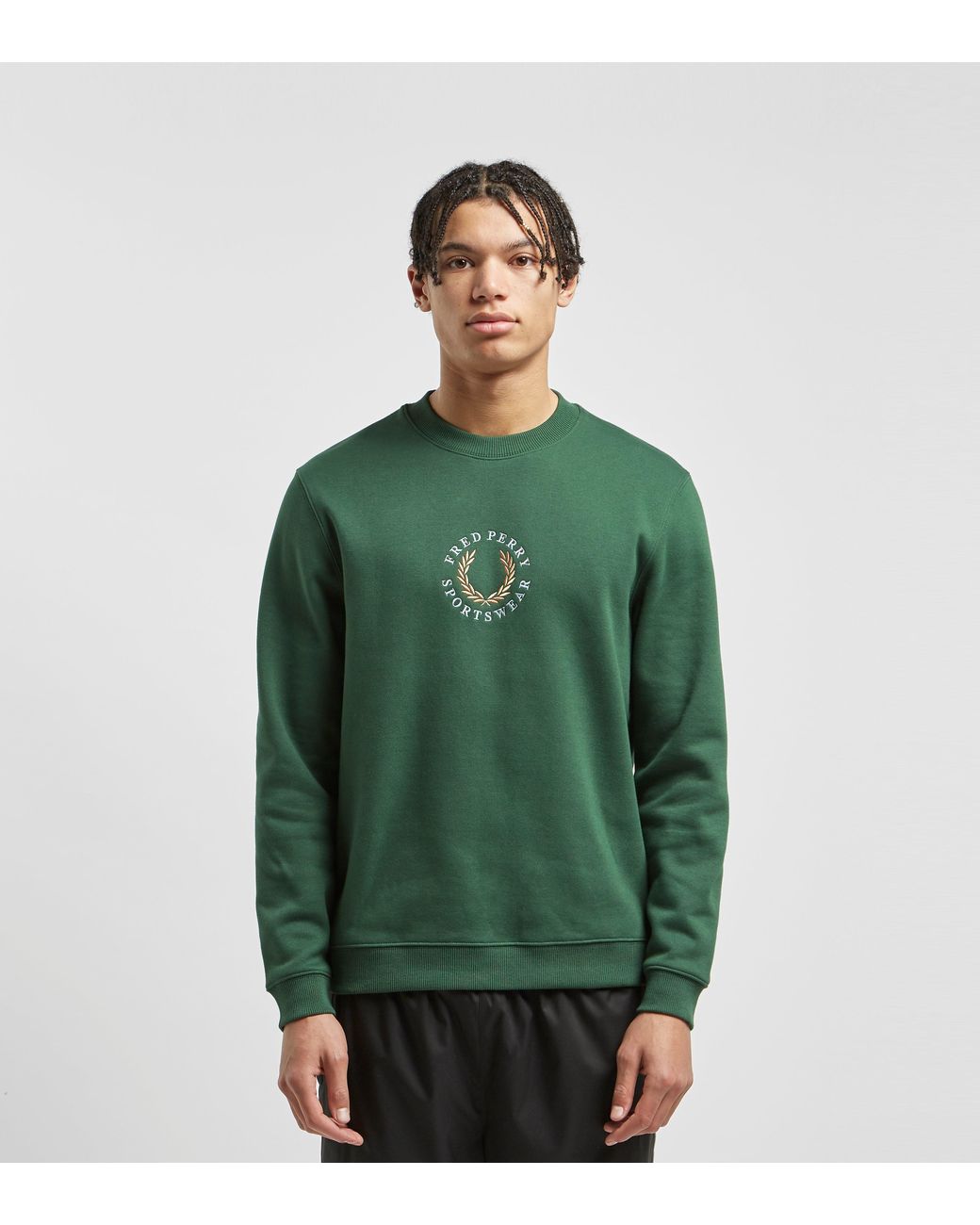 【人気】FRED PERRY　Global Branded Sweatshirt