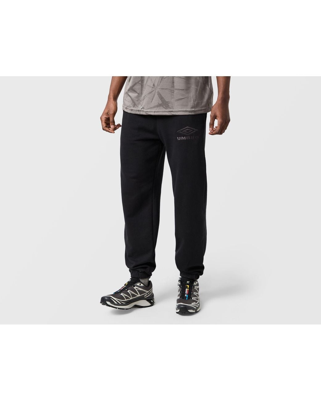 Umbro Black Sports Culture Iconic Joggers for men