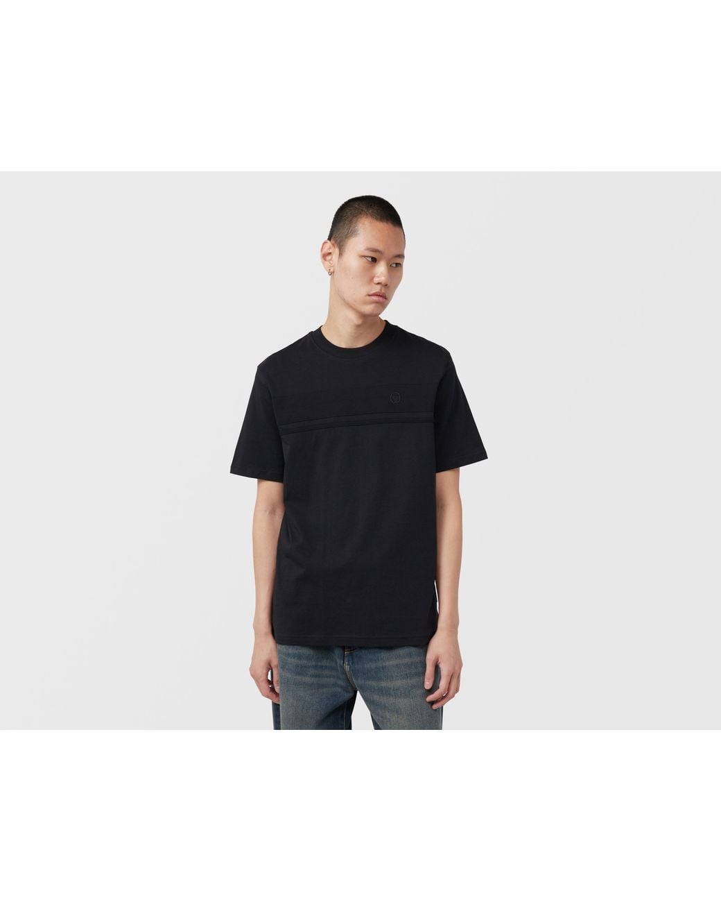 Sergio Tacchini Black Tonal Dama T-Shirt for men