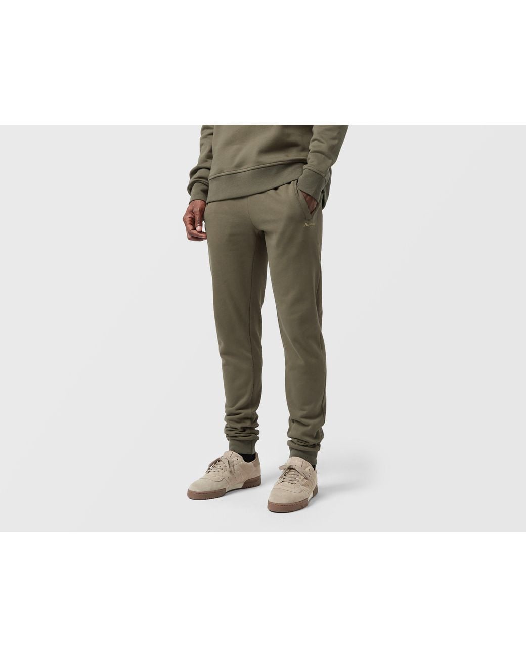 Aquascutum Black Active Small Logo Track Pants for men