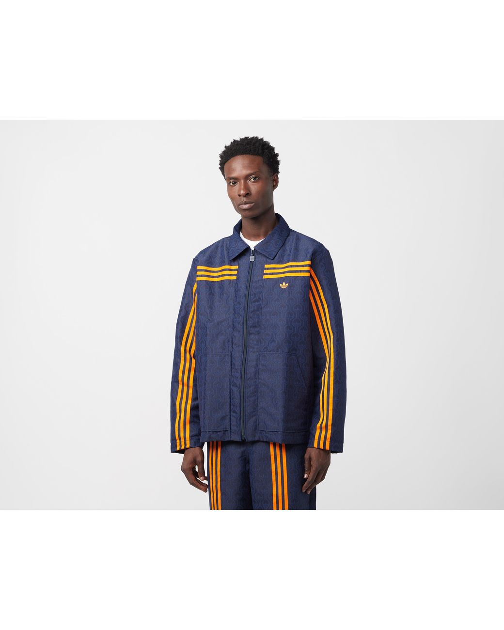adidas Originals 70s Club Jacket in Blue for Men | Lyst UK