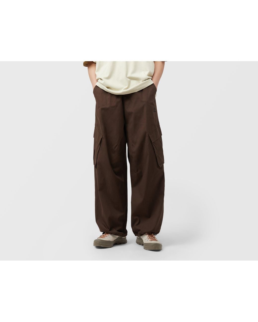 Umbro Black Sports Culture Cargo Pants for men