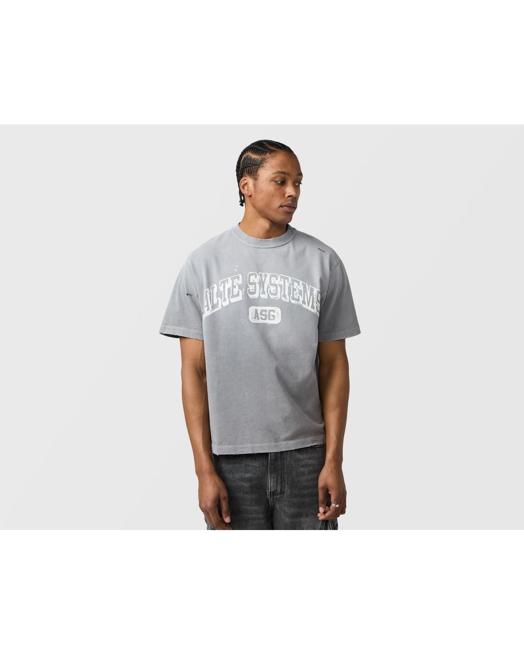 Alte Systems Black Analog T-Shirt for men