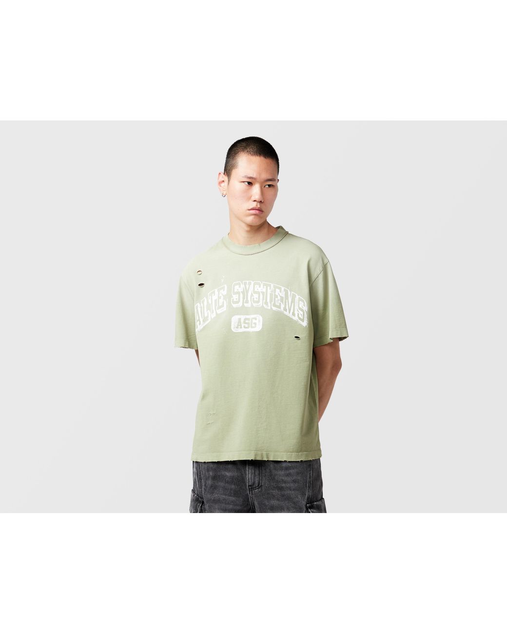 Alte Systems Green Analog T-Shirt for men