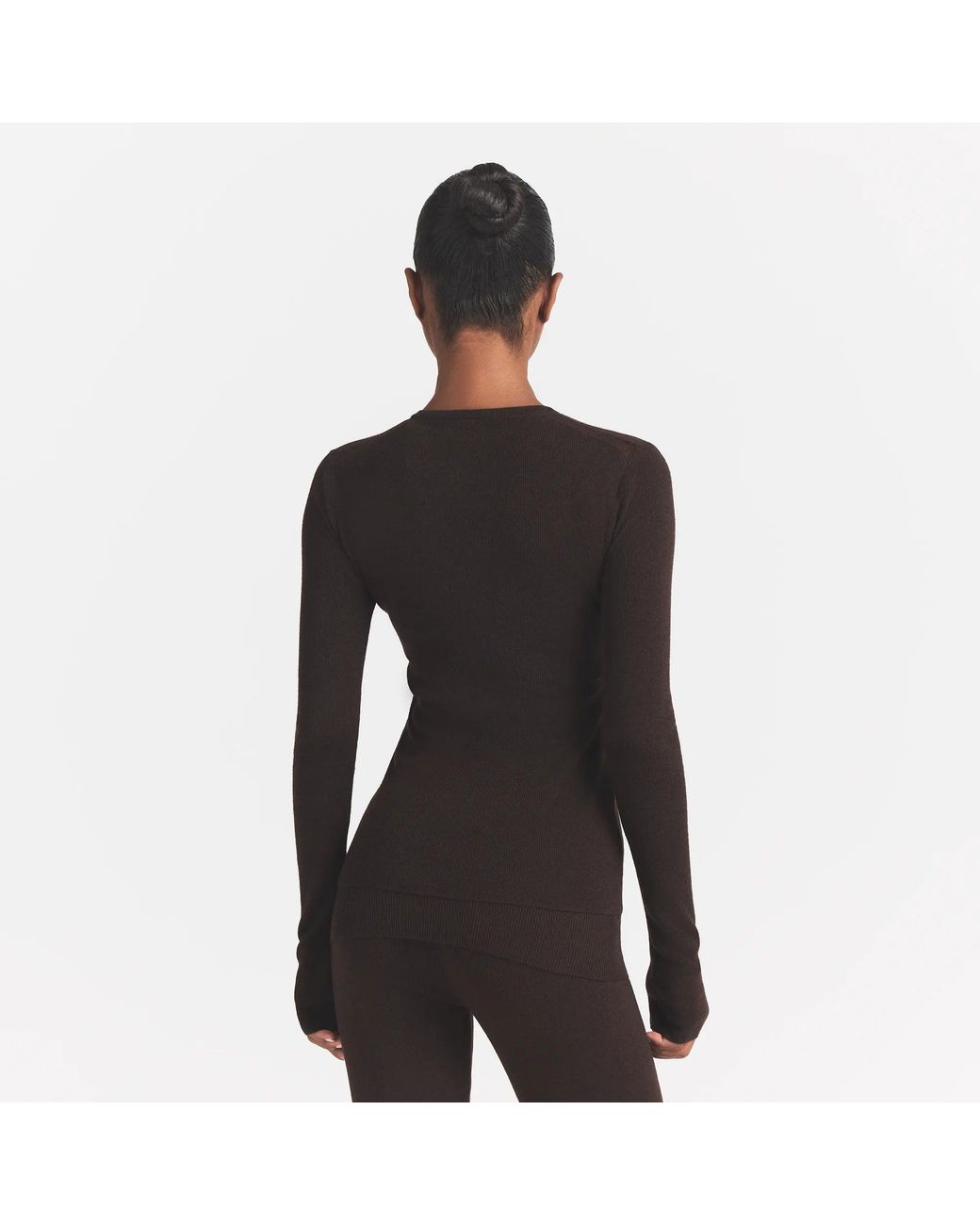 Skims Black Henley