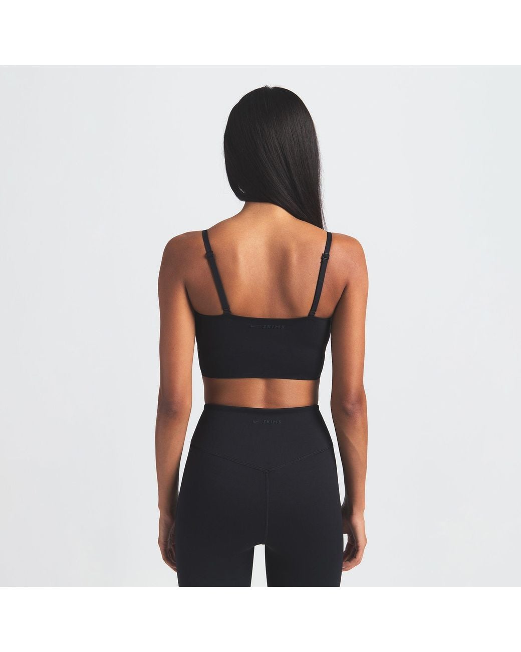 Skims Black Cami Bra Top
