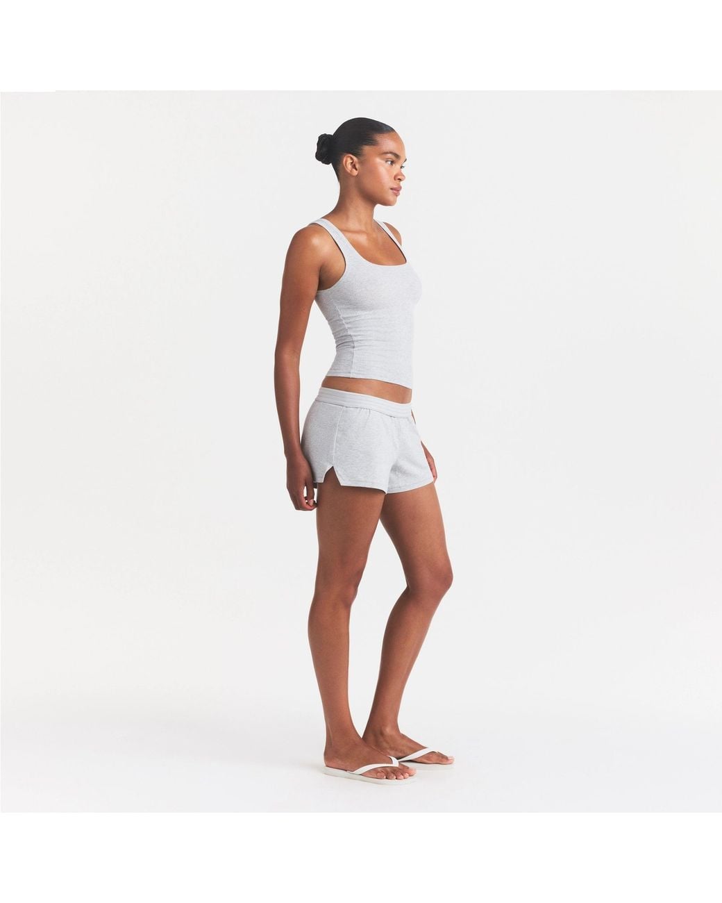 Skims Gray Loose Short