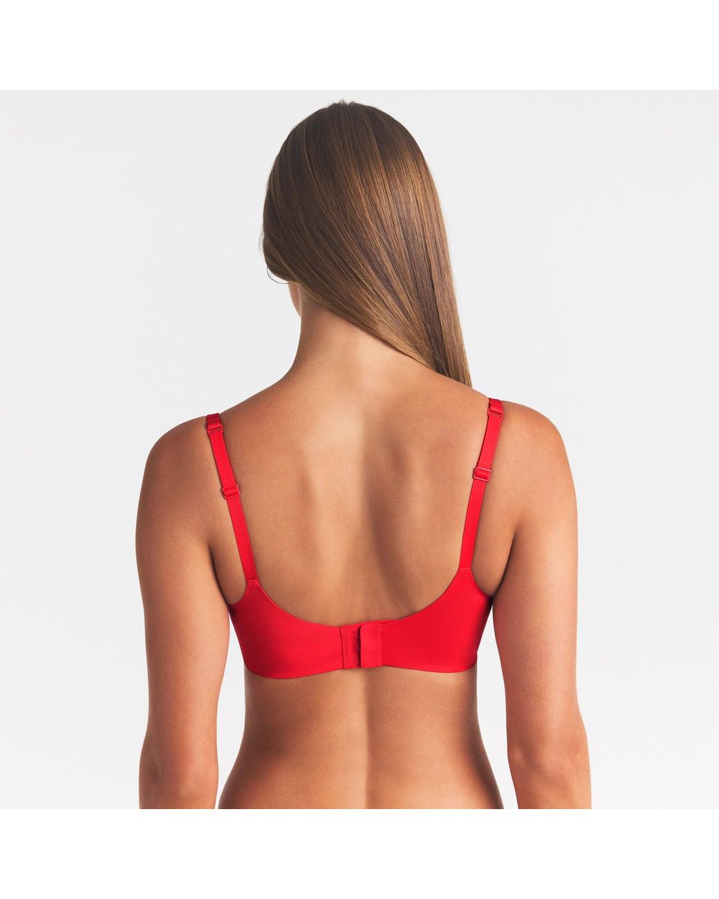 Skims Red Teardrop Push-Up Bra