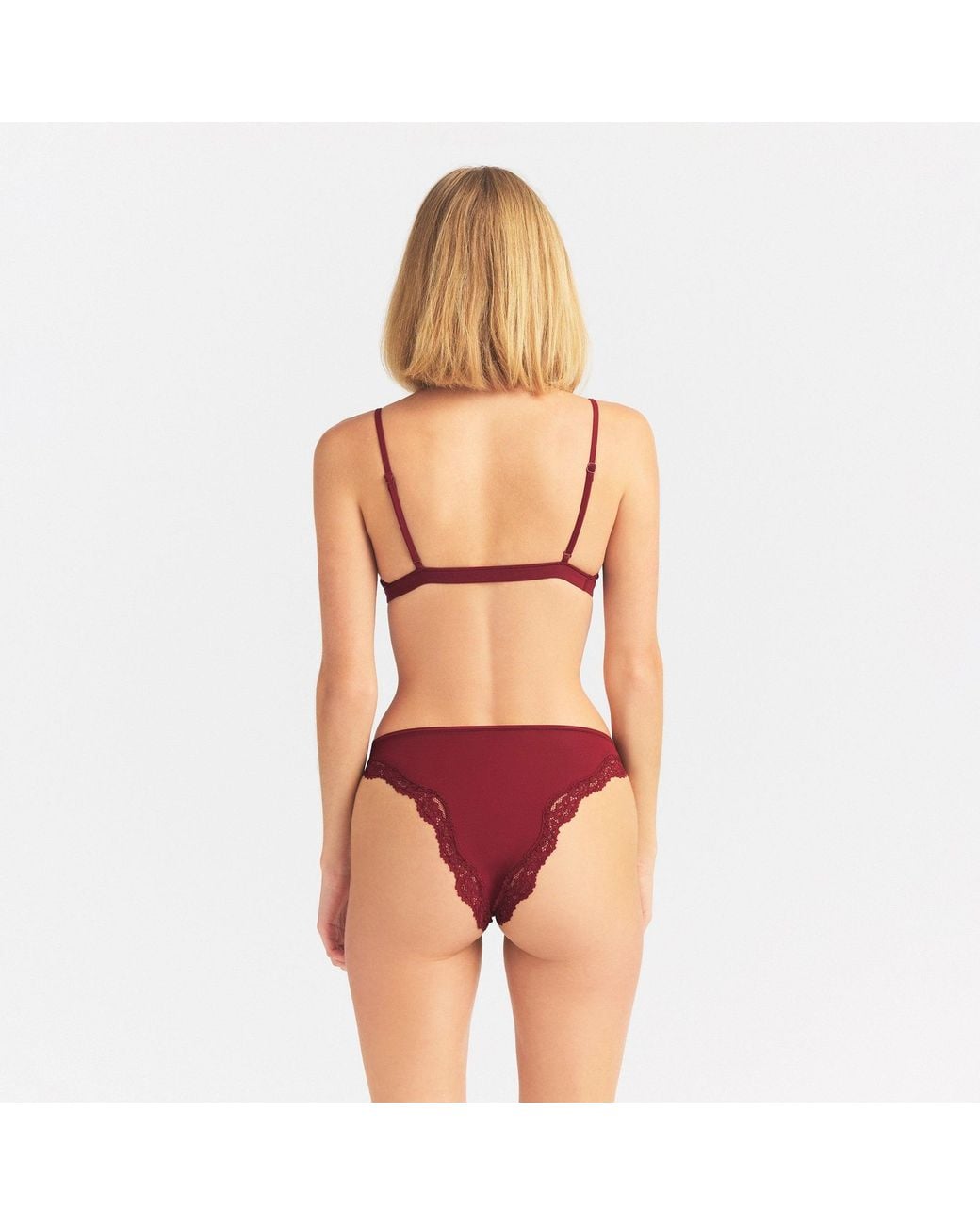 Skims Red Tanga