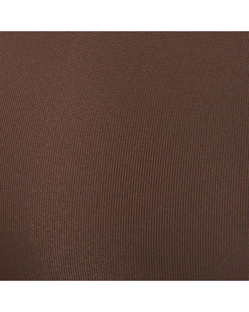 Skims Brown Strapless Push-Up Bra
