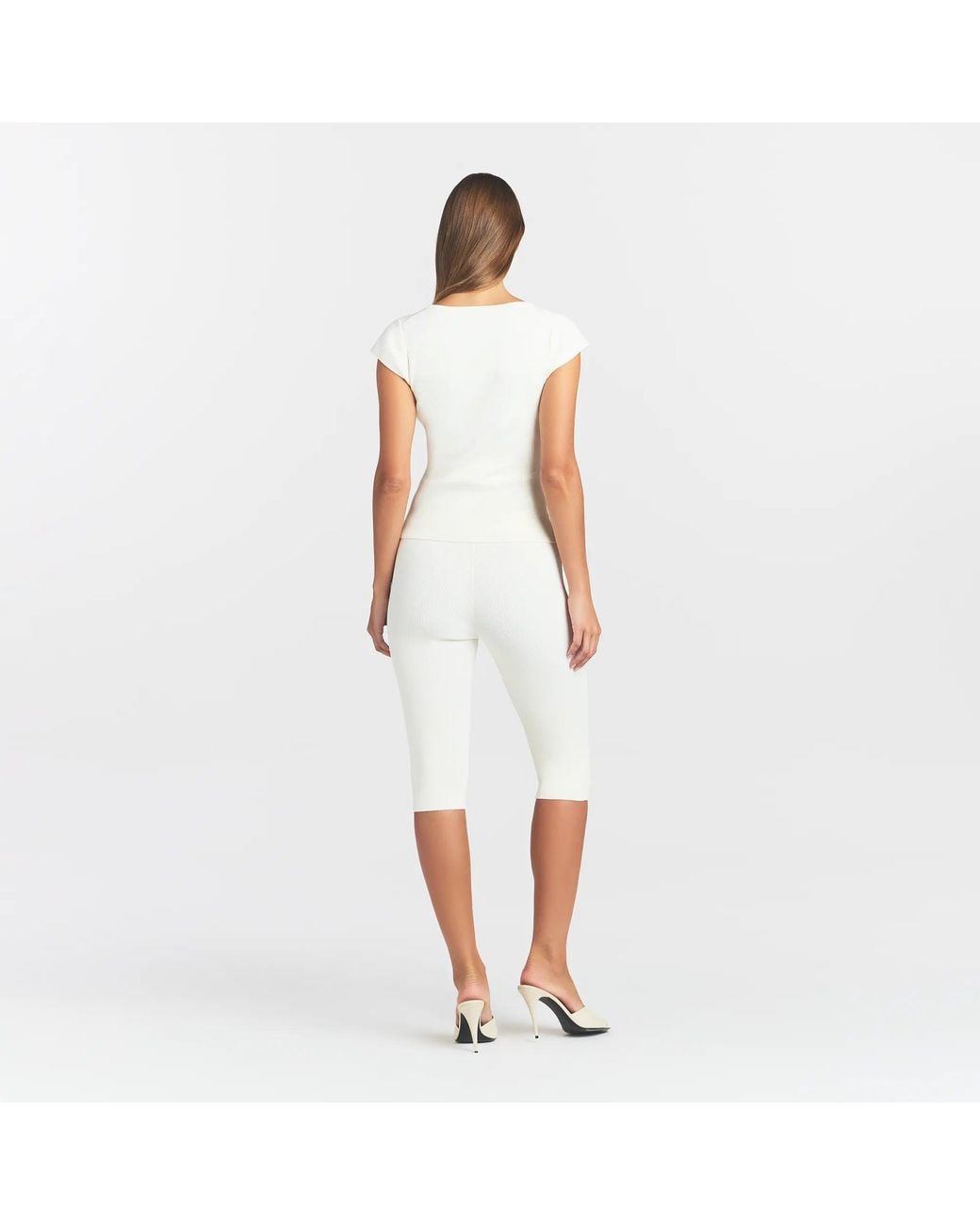 Skims White Capri