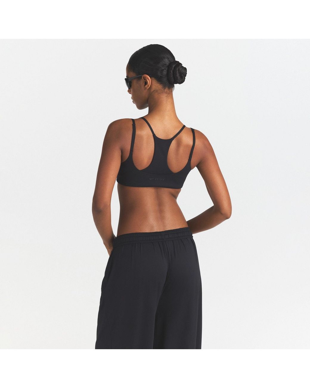 Skims Blue Double Strap Triangle Bra