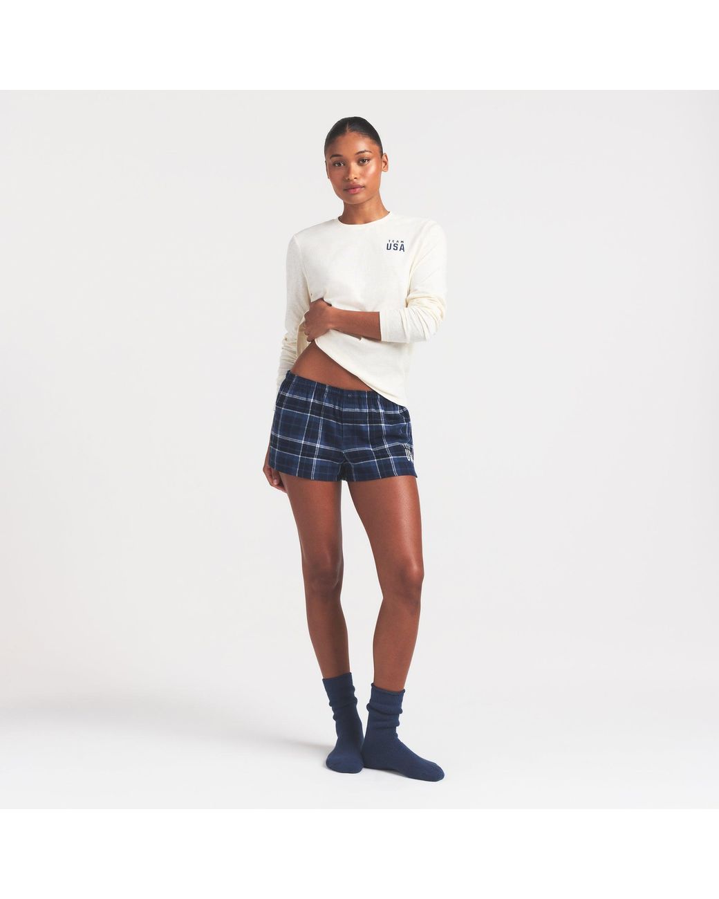 Skims White Worn