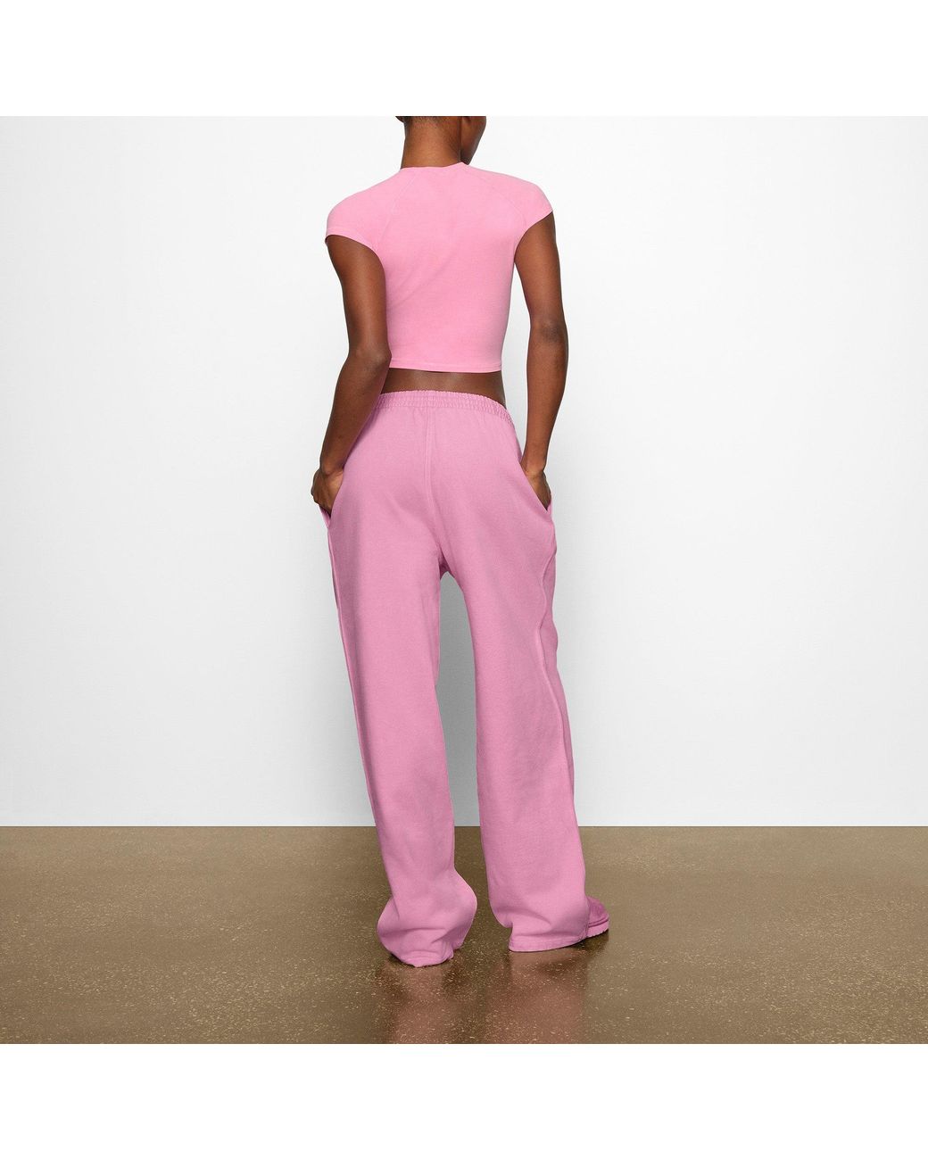 SKIMS SOFT LOUNGE FOLD OVER PANT Cotton Candy Pink Size M - $43 (30% Off  Retail) - From Caitlin