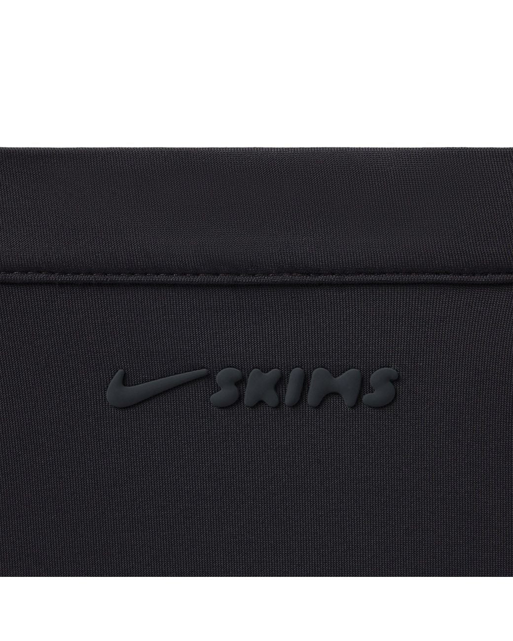 Skims Black High Neck Bra