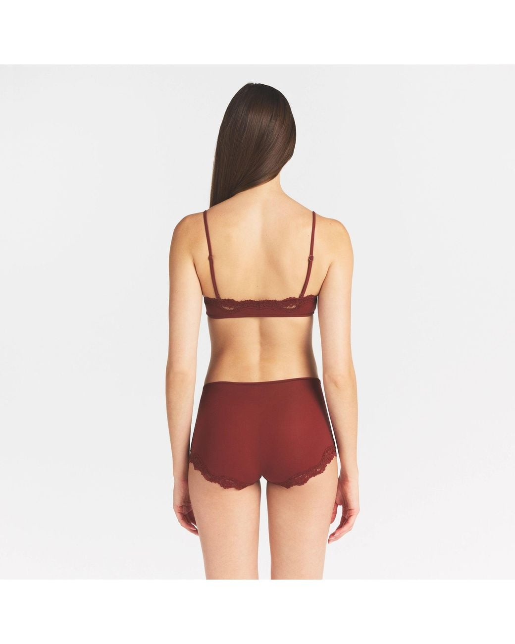 Skims Orange Boy Short