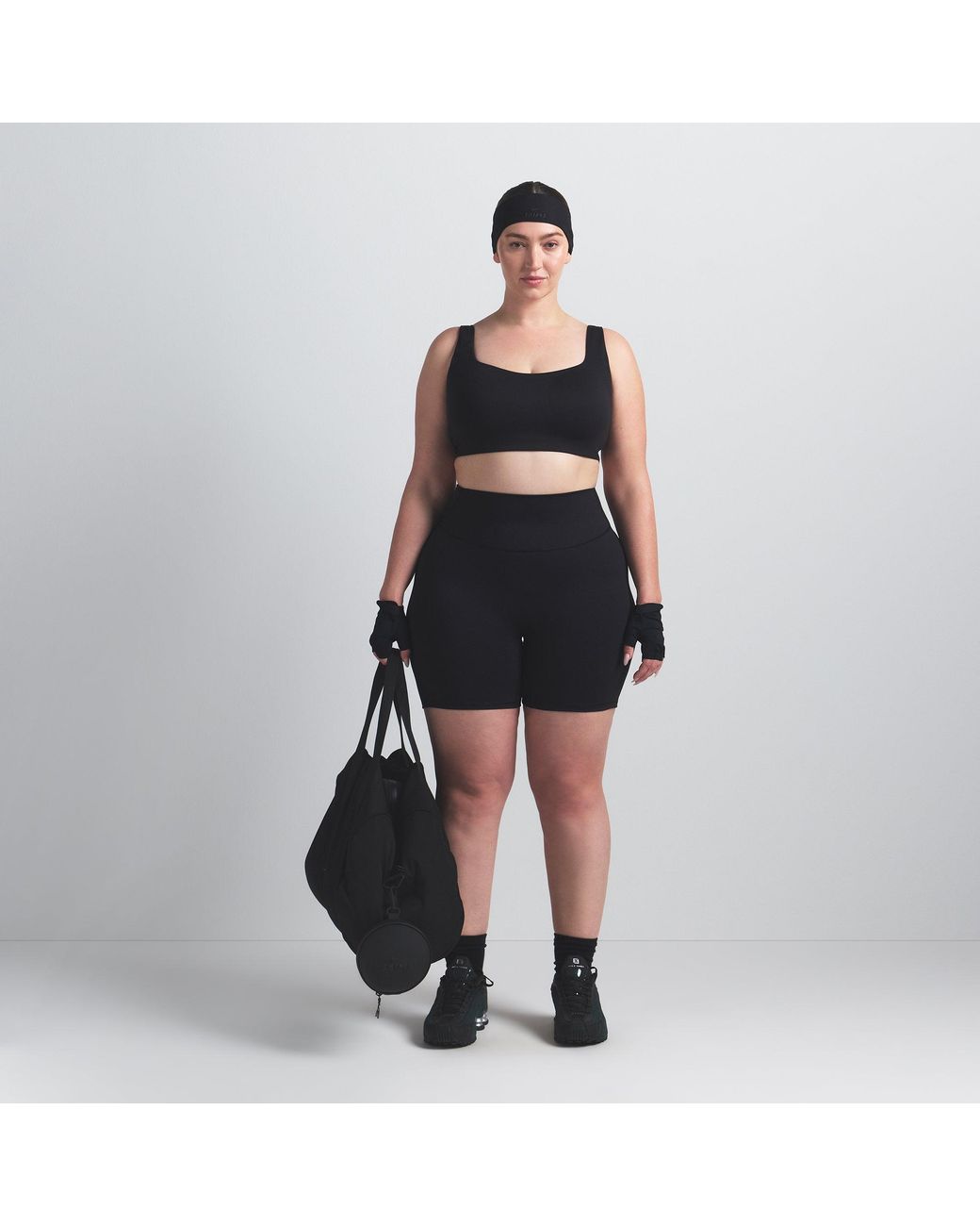 Skims Blue Scoop Neck Bra