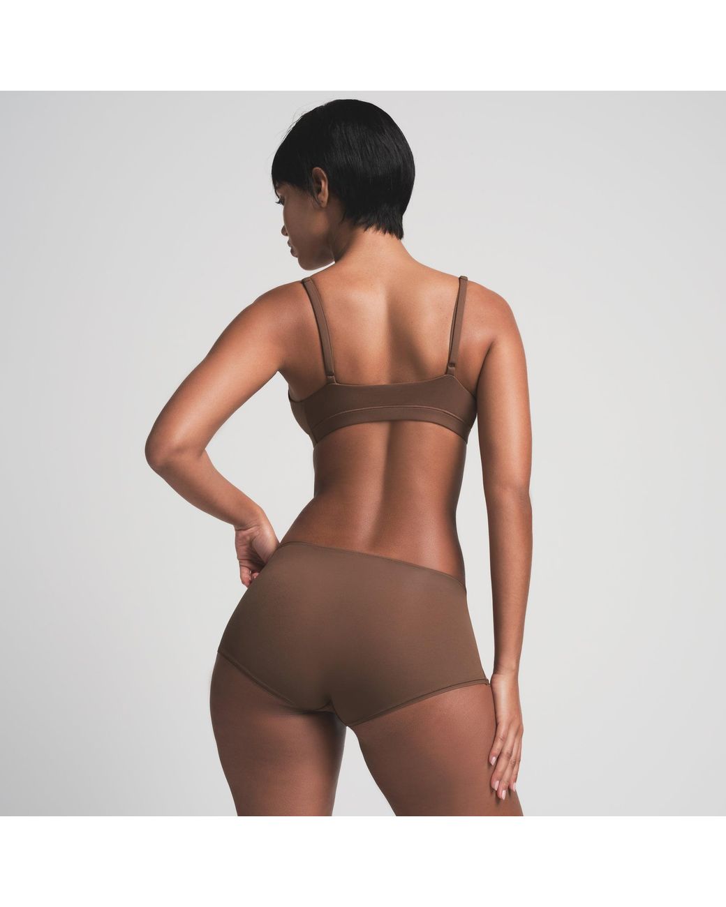 Skims Brown Boy Short