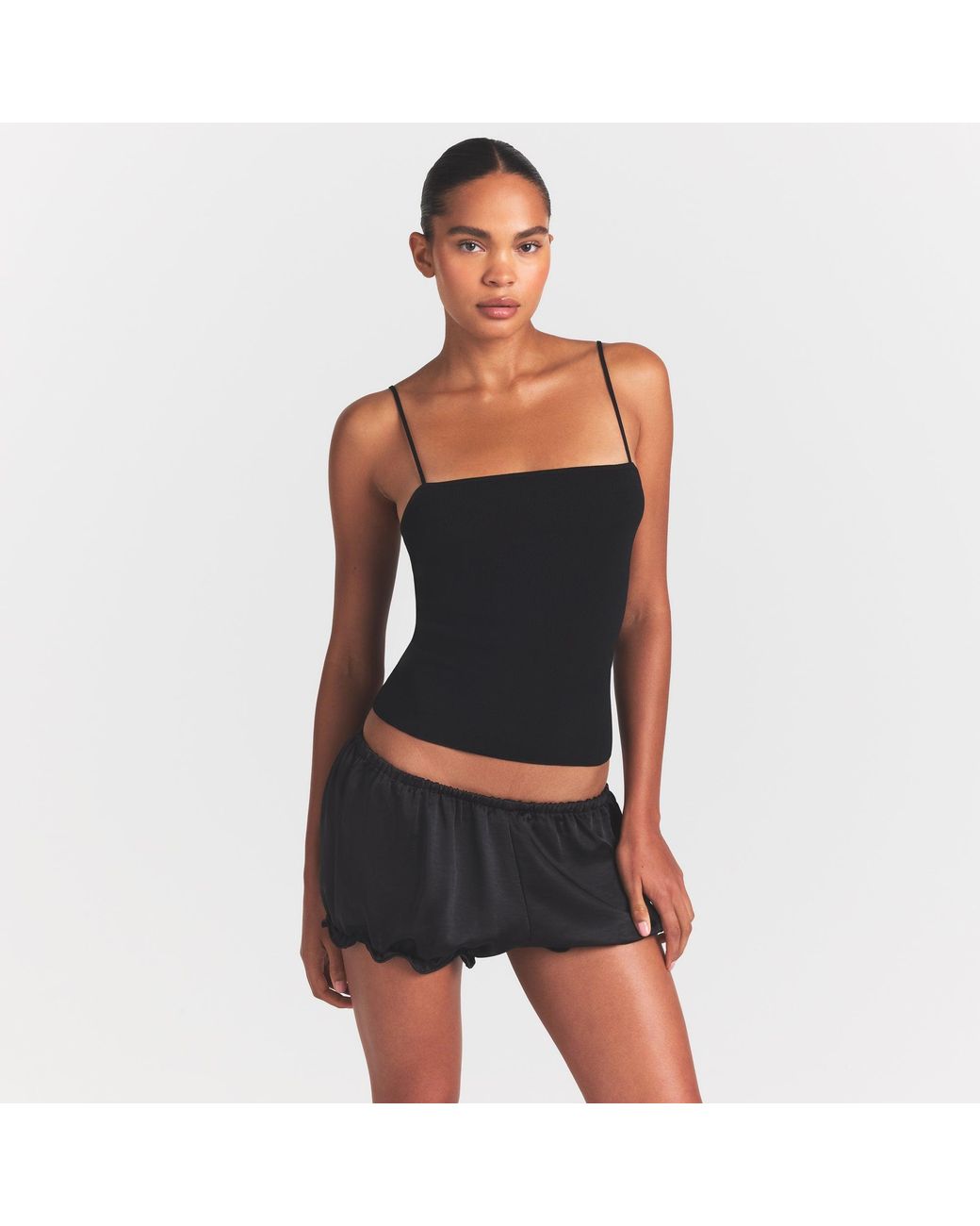 Skims Black Cami Top