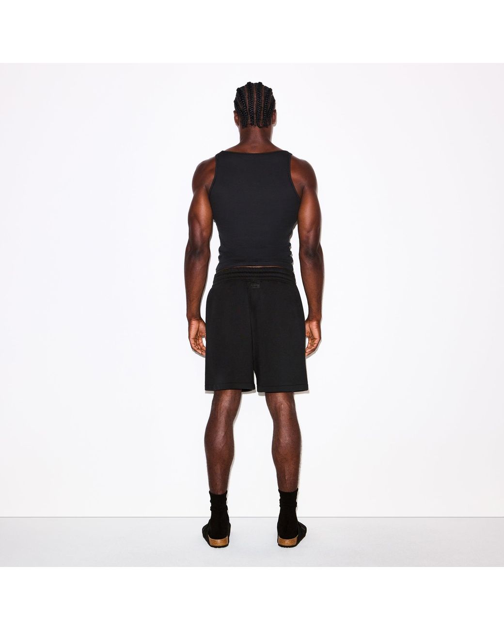 Skims Black Relaxed Short for men