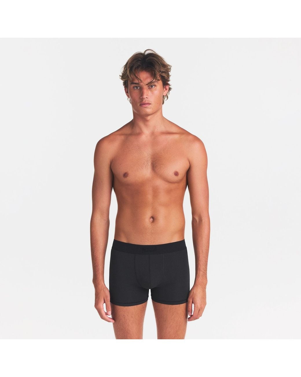 Skims Gray Boxer Brief 3" for men