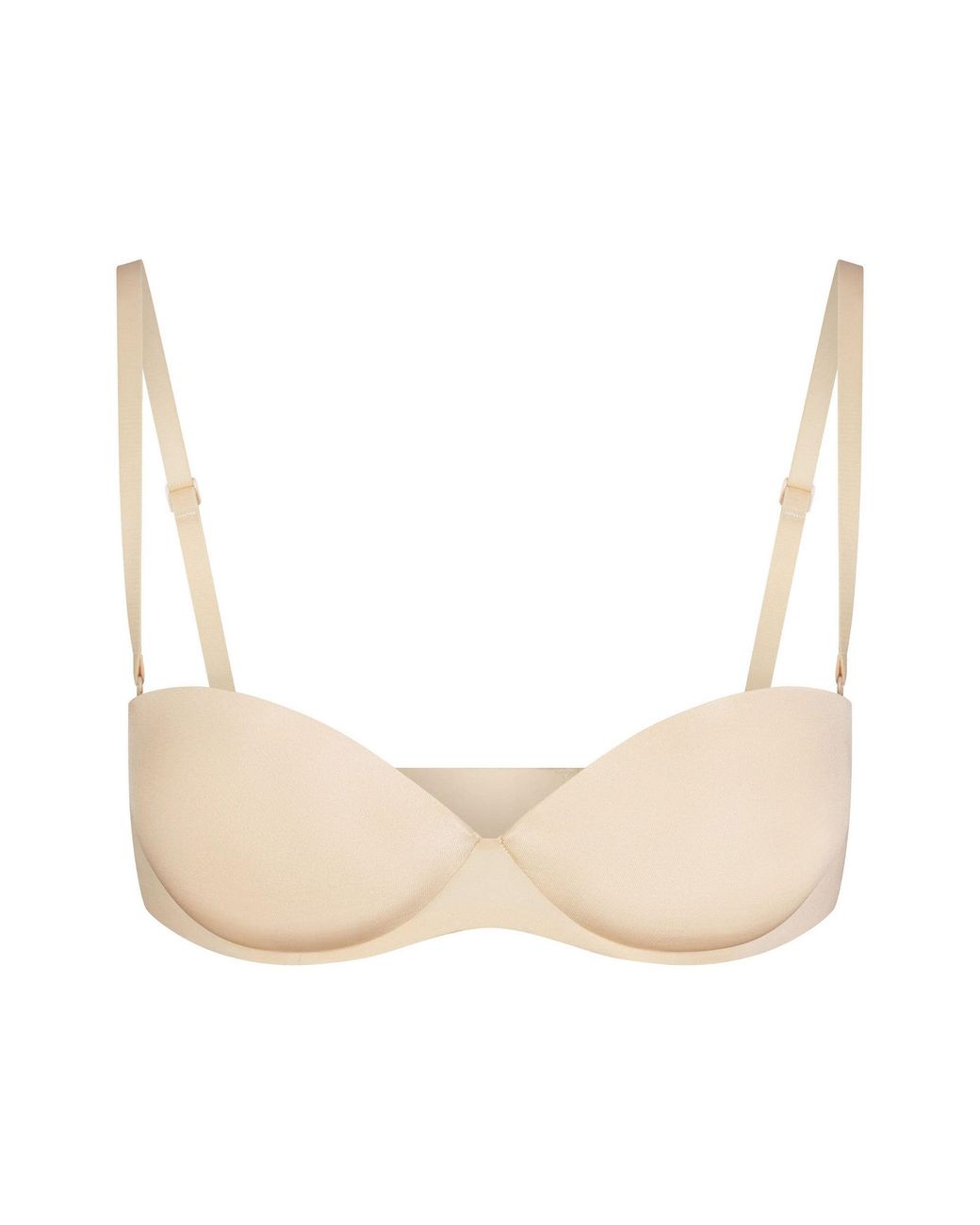 Skims Natural Strapless Push-Up Bra