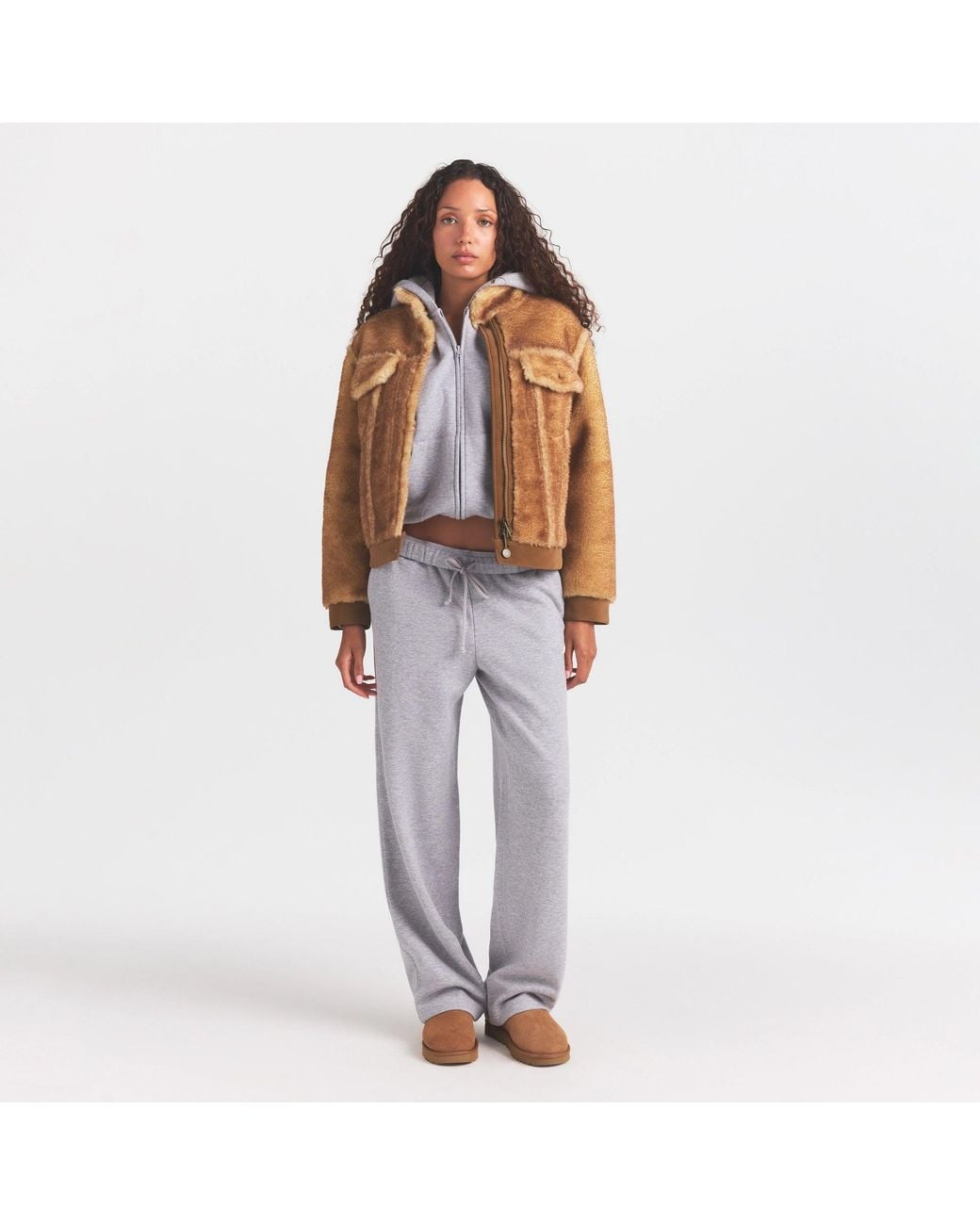 Skims White Jacket
