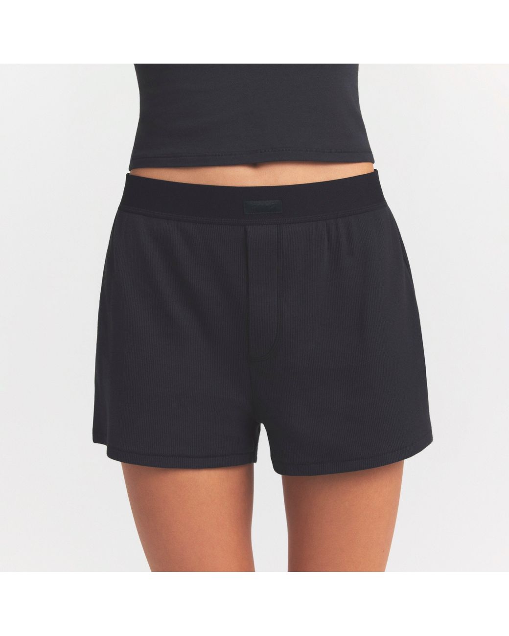 Skims Black Loose Boxer