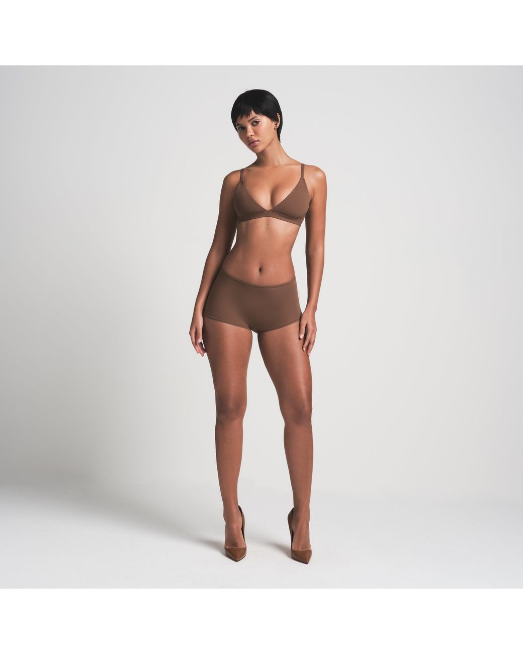 Skims Brown Boy Short