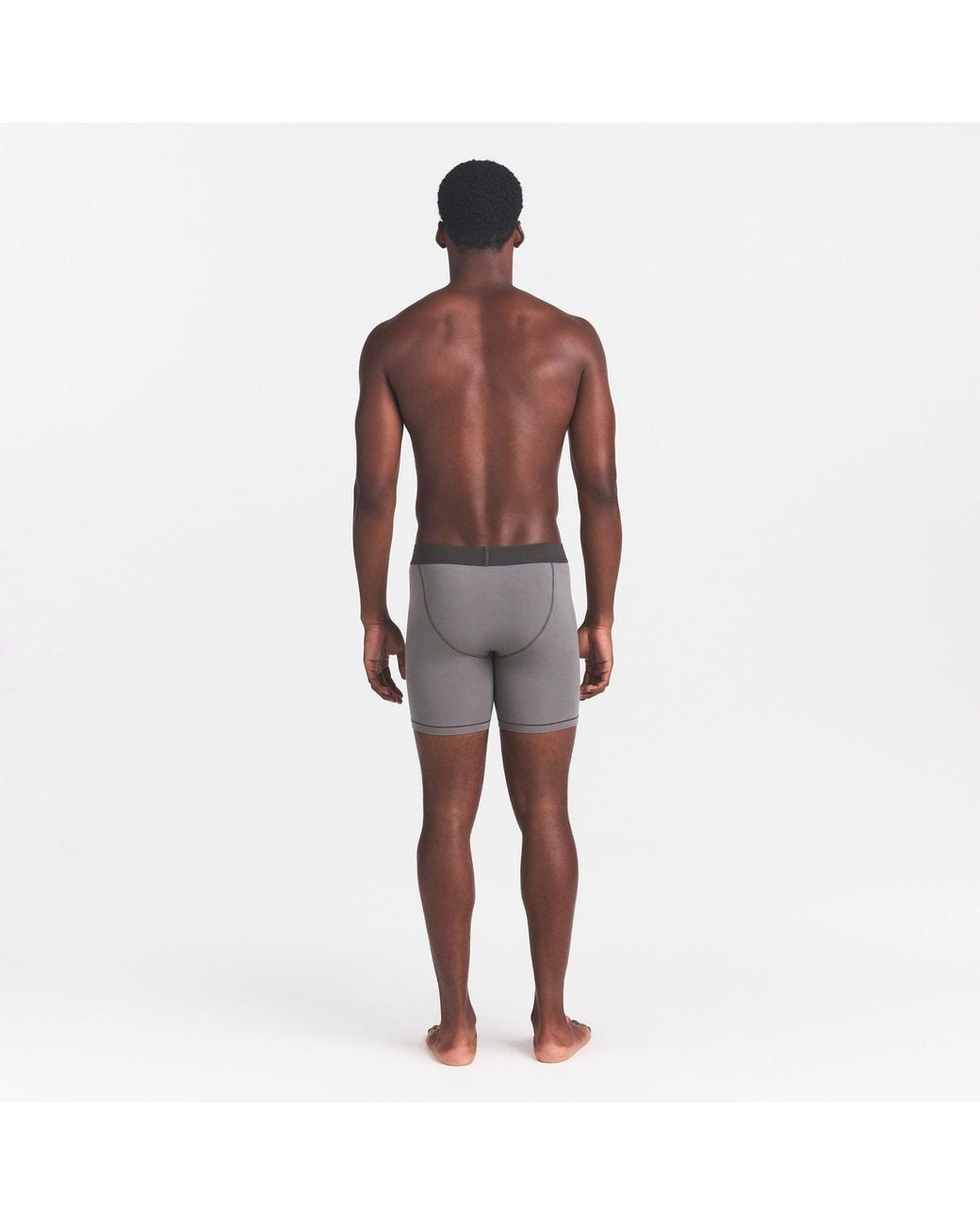 Skims Gray Boxer Brief 5" for men