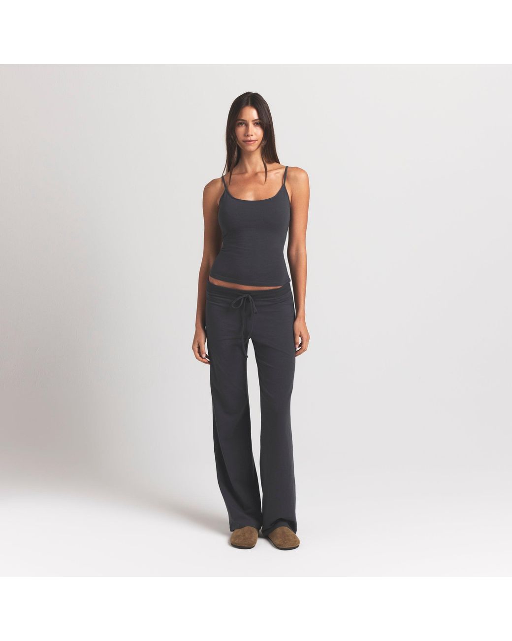 Skims Black Cami Top