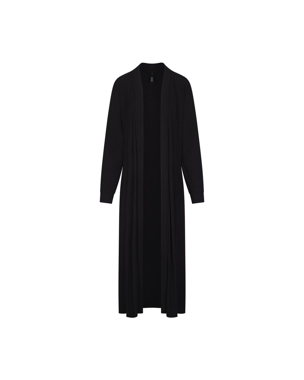 Skims Black Long Robe