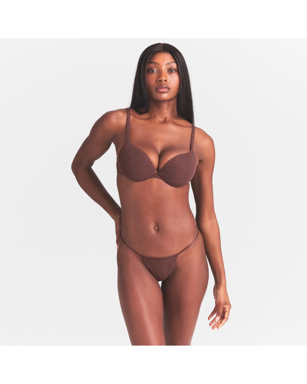 Skims Red String Thong