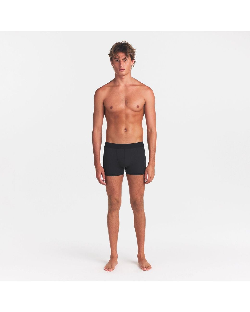 Skims Gray Boxer Brief 3" for men