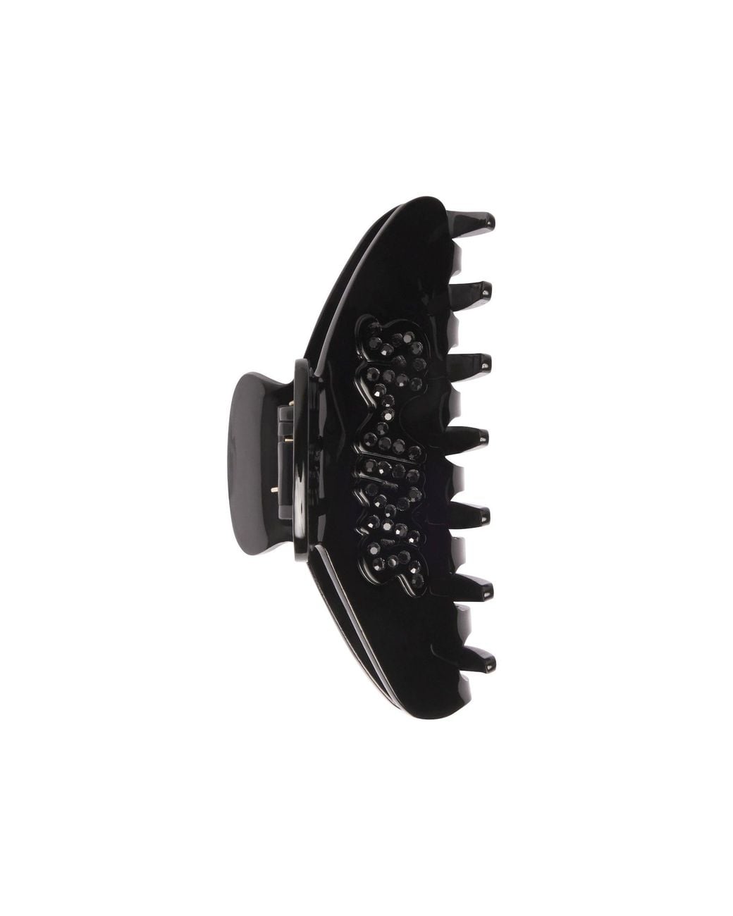 Skims Black Rhinestone-Embellished Claw Hair Clip