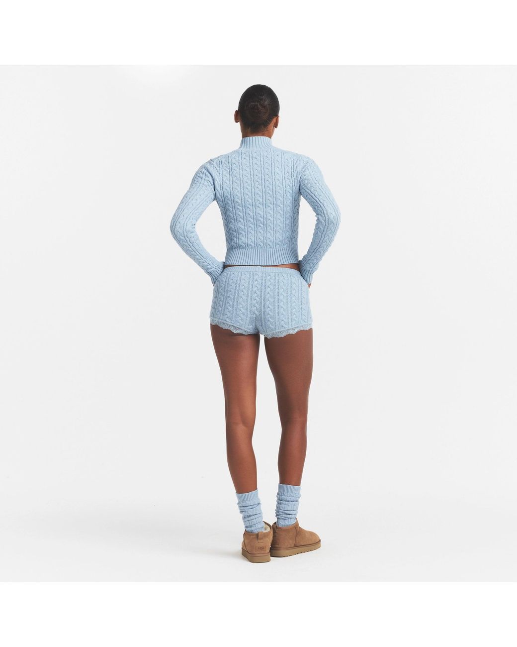 Skims Blue Cable Micro Short