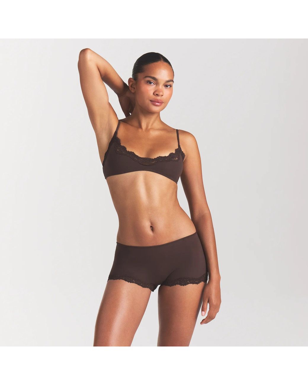 Skims Brown Boy Short