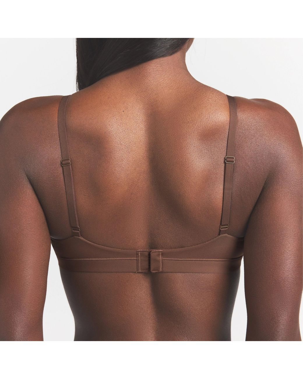 Skims Brown Crossover Bralette