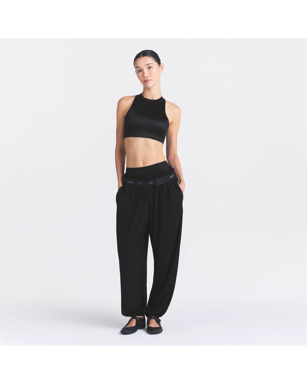 Skims Black Balloon Pants