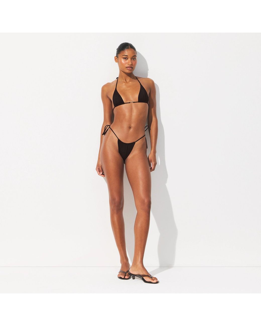 Skims Multicolor Hardware Triangle Bikini Top