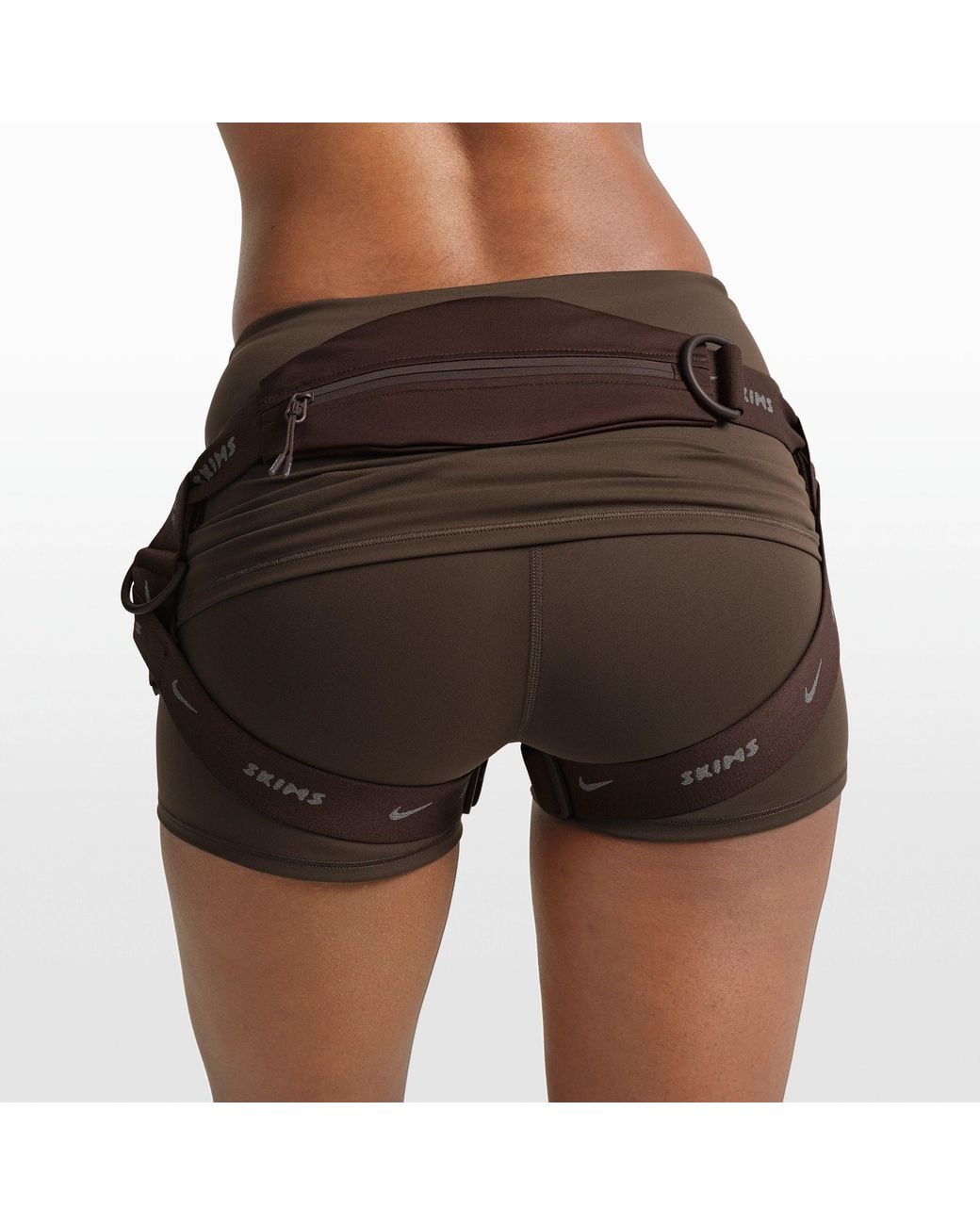 Skims Brown Harness Waistpack