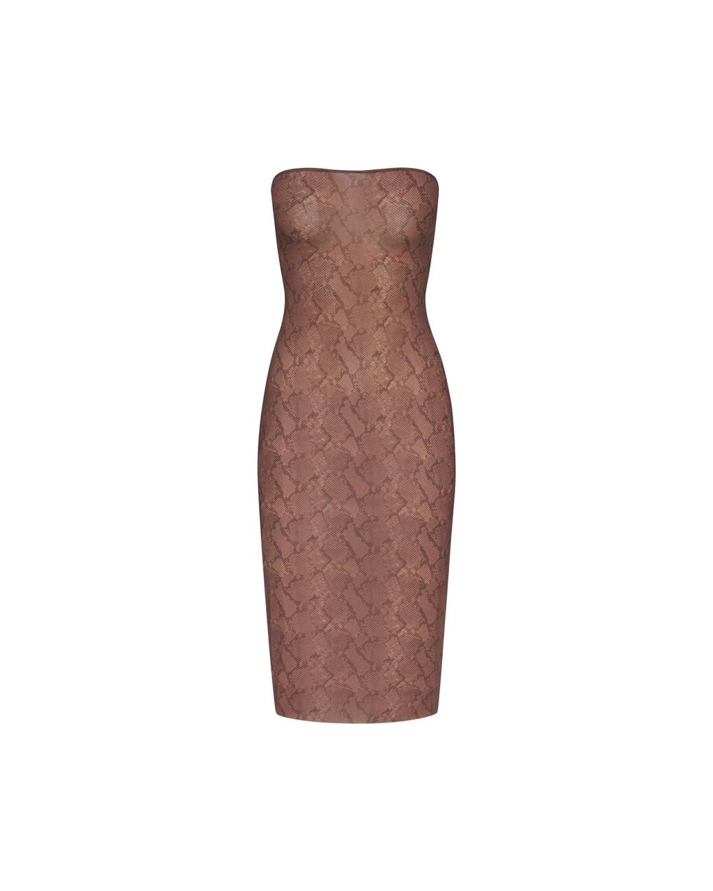 skims brown tube dress Midi in Cheap Cream Bridesmaid Dresses,
