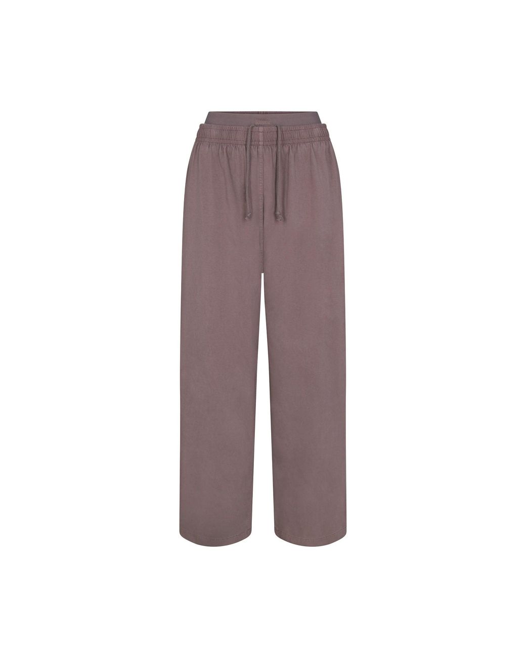 【OJOS】DOUBLE-WAISTED JERSEY PANTS OJOS | Double-Waisted Jersey Pants / Black - 스타일리시한 오