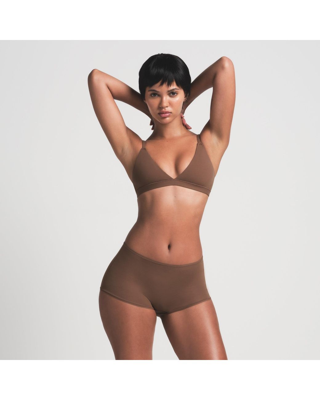 Skims Brown Boy Short