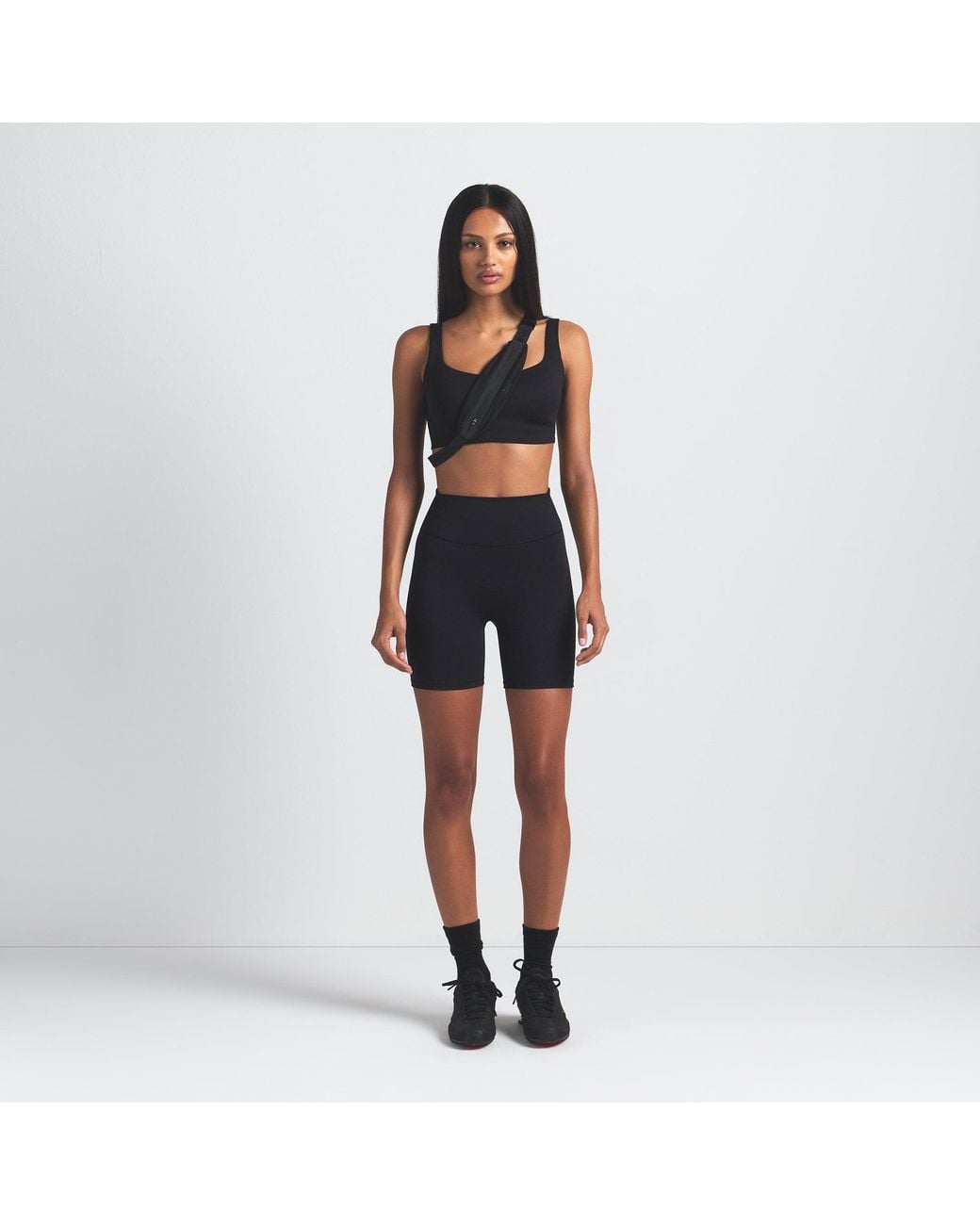 Skims Blue Scoop Neck Bra