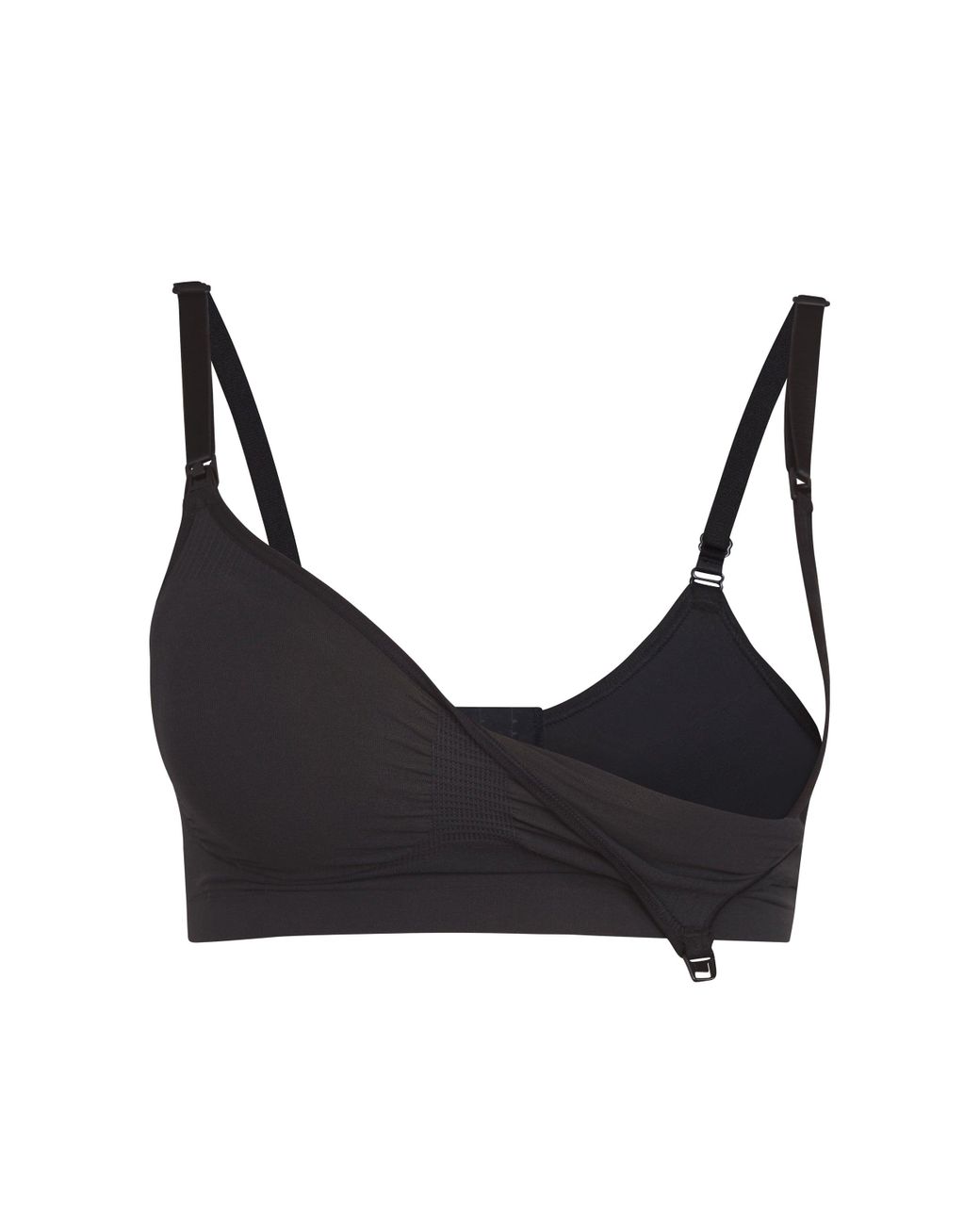 SKIMS, Intimates & Sleepwear, Skims Seamless Sculpt Bandeau Bra In Onyx  Black